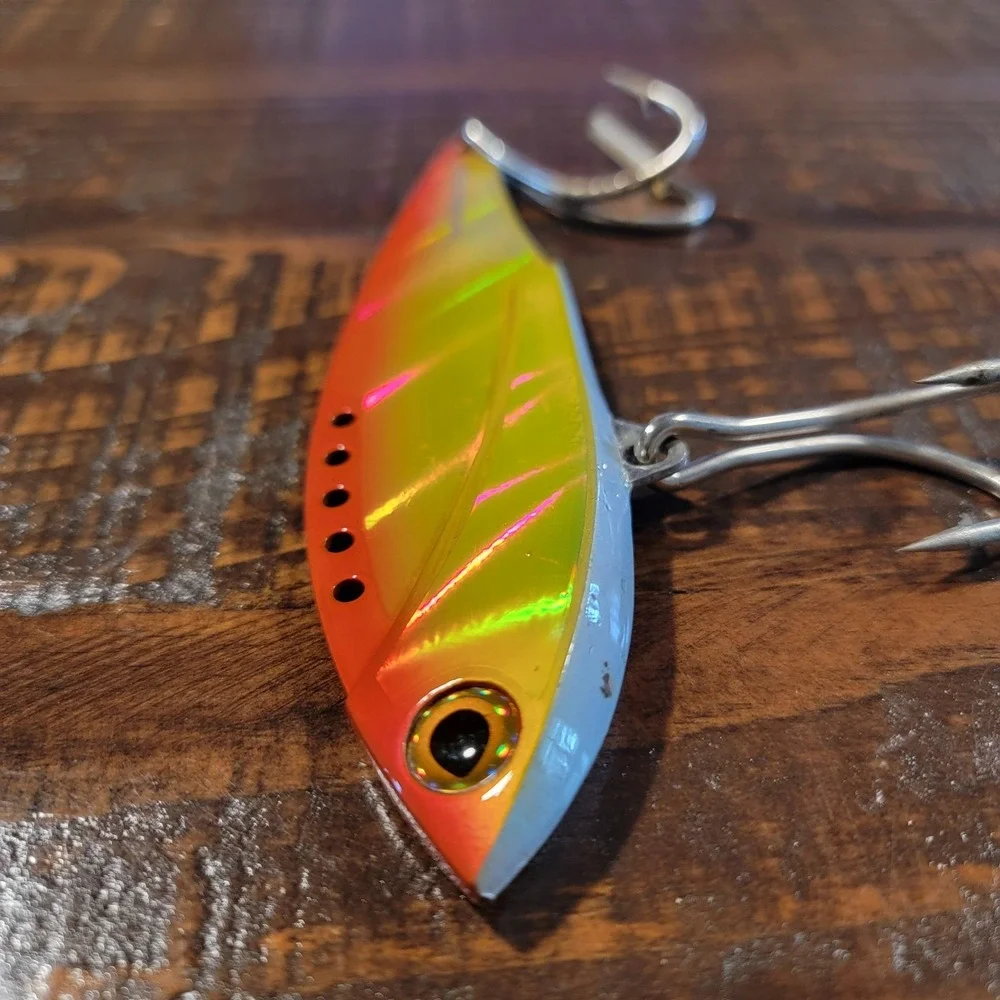 PlayAction‎ Braid Runner Trolling Lure Adjustable Dive Depths Orange/Yellow 7
